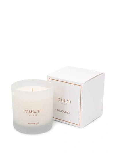 Culti Milano Velvet Scented Candle (270g) In White