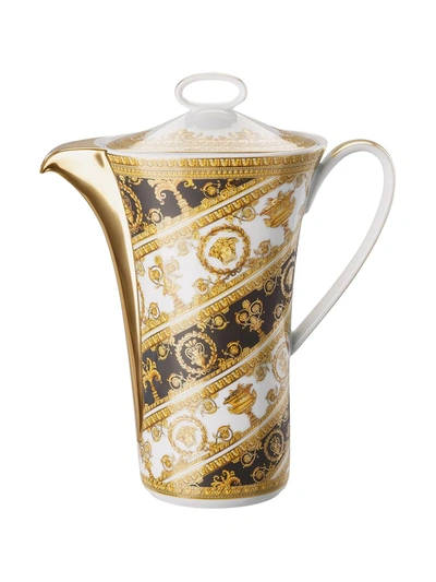 Shop Versace Baroque Rhapsody Coffee Pot In Yellow