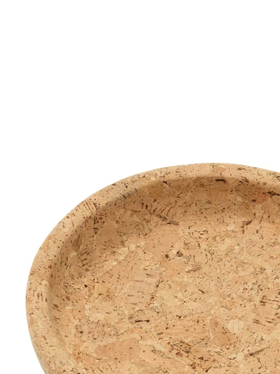 Shop Vitra Cork Medium Bowl In Brown
