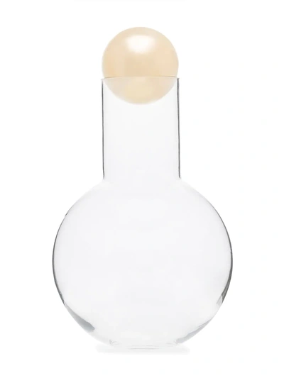 Shop Anna Karlin Glass Decanter In White