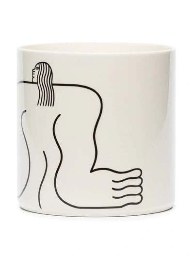 Shop Louise Madzia Body Plant Pot In White