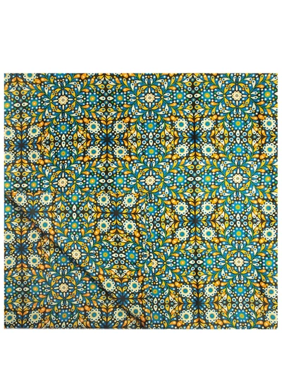 Shop La Doublej Paisley Print Table Cloth In Blue