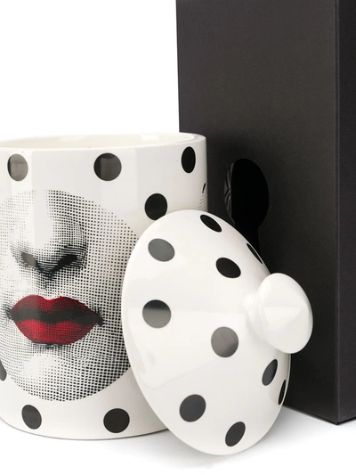 Shop Fornasetti Profumi X Comme Des Garçons Comme Des Forna Scented Candle (300g) In White