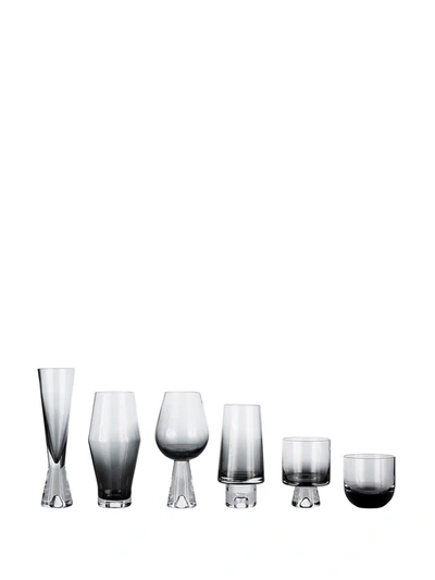 Shop Tom Dixon Tank Champagne Glasses (set Of 2) In White