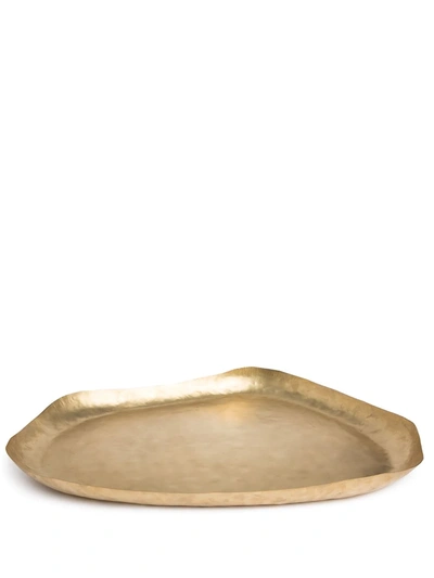 Shop Tom Dixon Bash Trinket Dish (75cm) In Gold