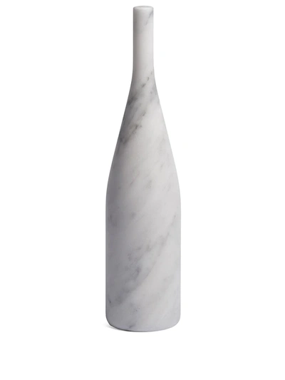 Shop Salvatori Omaggio A Morandi Bottle (34cm) In White