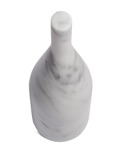 Shop Salvatori Omaggio A Morandi Bottle (34cm) In White