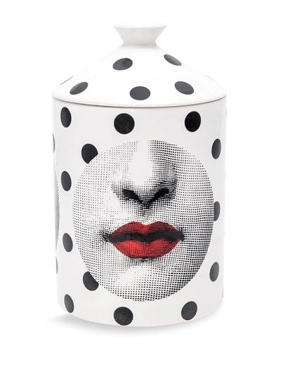 Shop Fornasetti Profumi X Commes Des Garçons Comme Des Forna Otto Scented Candle (300g) In White