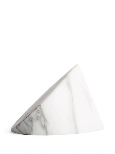 Shop Salvatori Type A Marble Paperweight In White