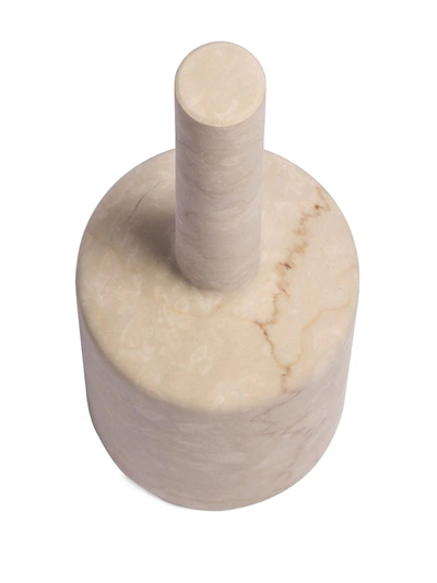 Shop Salvatori Omaggio A Morandi Bottle (24cm) In Neutrals