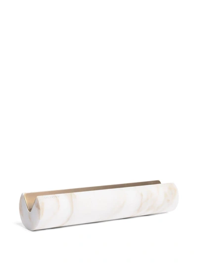 Shop Salvatori Balancing Pen Holder In White