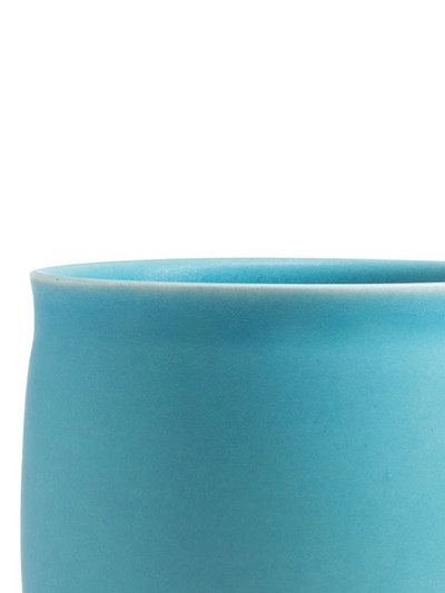 Shop Raawi Alev Vase (12cm) In Blue