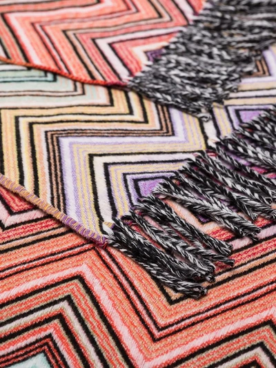 Missoni Perseo Zig-zag Throw In Black