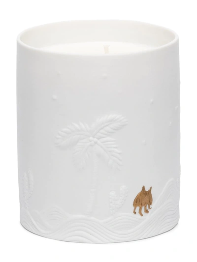 Shop L'objet Haas Mojave Palm Candle In White