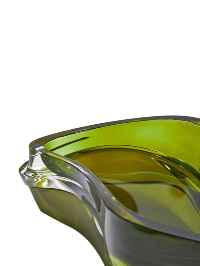 Shop Zaha Hadid Design Plex Organic Vessel In Green