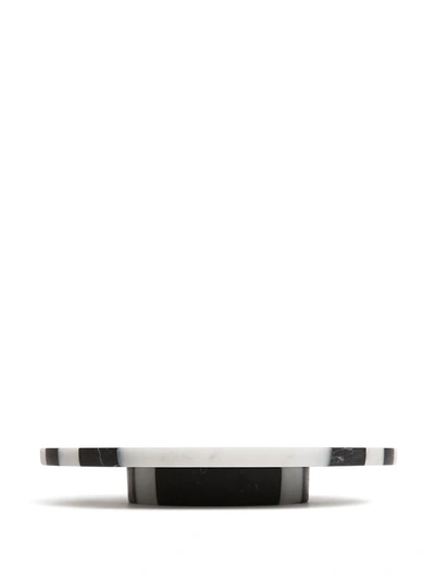 Shop Editions Milano Alice Marble Cake Stand (22cm) In Black