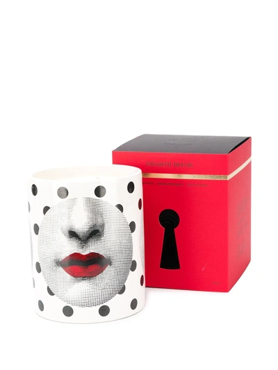 Shop Fornasetti Profumi Comme Des Forna Scented Candle In White
