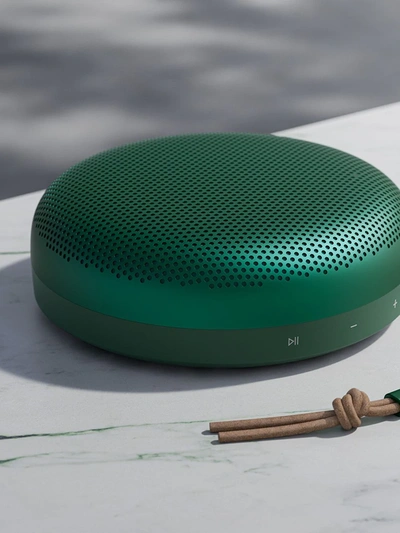 Shop Bang & Olufsen Beosound A1 2nd Generation Wireless Speaker In Green