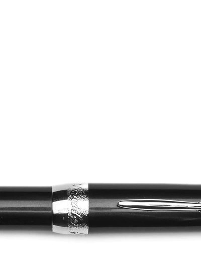 Shop Pineider Full Metal Jacket Ballpoint Pen In Black