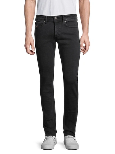 Shop Diesel Sleenker-x Skinny Jeans In Black