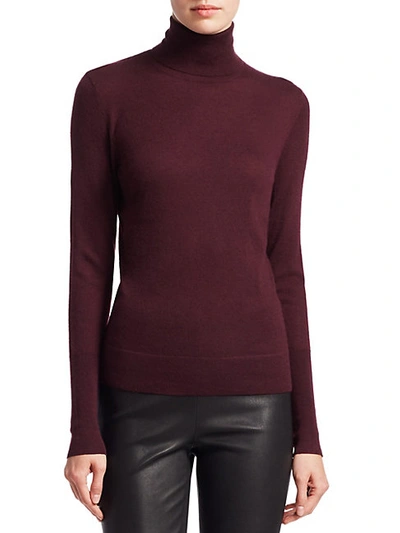 Shop Saks Fifth Avenue Collection Cashmere Turtleneck Sweater In Tan