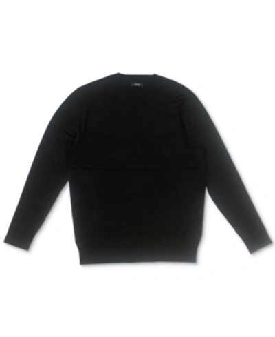 Shop Alfani Men's Solid Crewneck Sweater, Created For Macy's