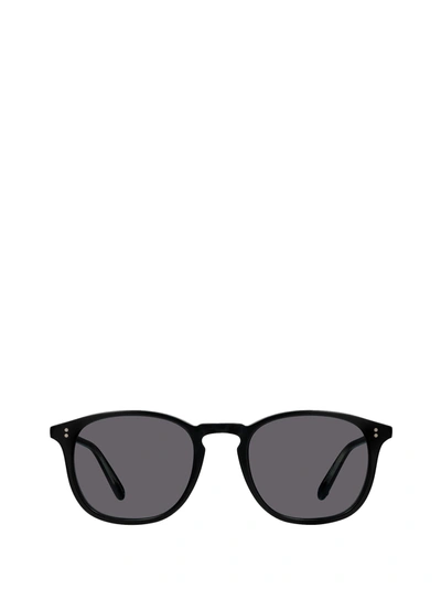 Shop Garrett Leight Kinney Sun Matte Black Sunglasses In Mbk-sfbs