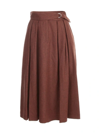 Shop Ps By Paul Smith Pleated Skirt In Ltrus
