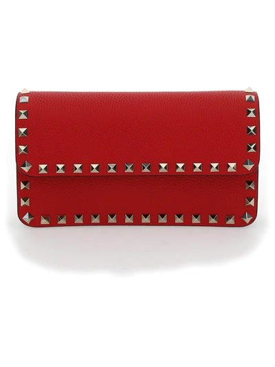 Shop Valentino Pouch In Rouge Pur