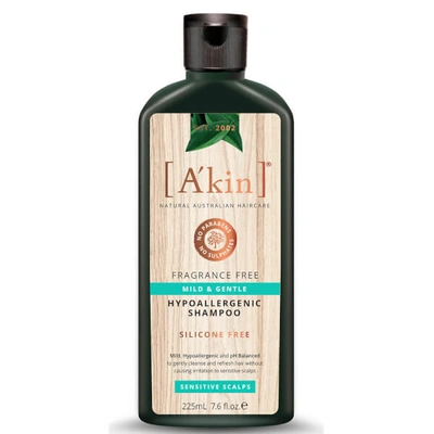 Shop A'kin Mild & Gentle Fragrance Free Shampoo 225ml