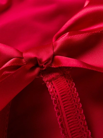 Shop Maison Close Le Petit Secret Harness Set In Red
