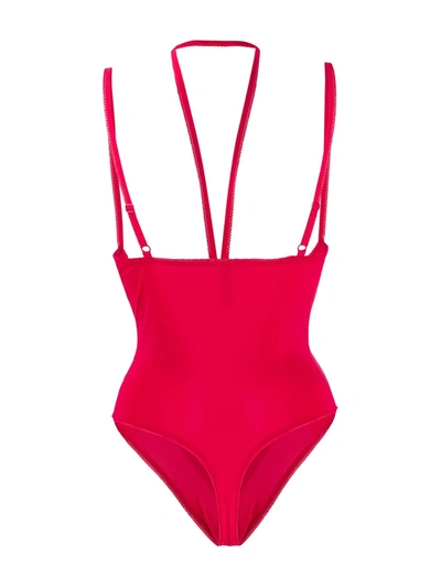 Shop Maison Close Le Petit Secret Body In Red