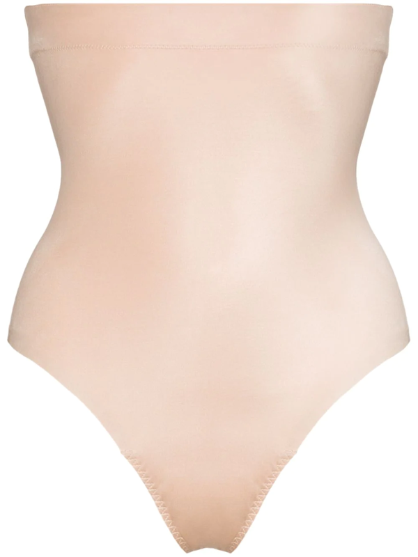 Spanx Plus Size Suit Your Fancy High-waisted Thong In Neutrals | ModeSens