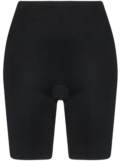 Shop Spanx Suit Your Fancy Booty Booster Mid-thigh Briefs In Black