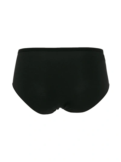 Shop Wolford 3w Panty Briefs In Black