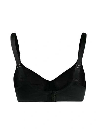 Shop Wolford Sheer Touch Underwired Bra In Black