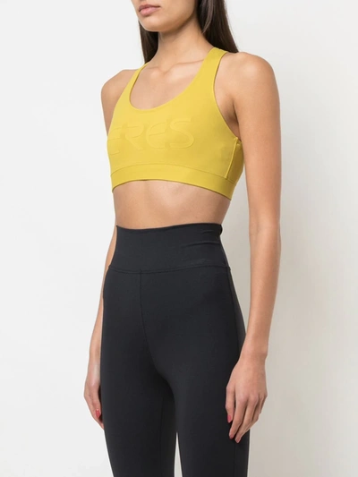 Shop Eres Sporty Sports Bra In Yellow