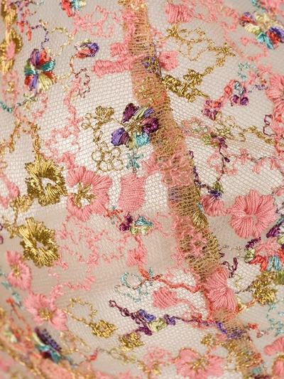 Gilda & Pearl Fleuriste Lace Bra In Pink