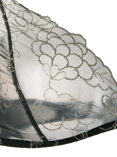 Gilda & Pearl All That Glitters Bra In Black