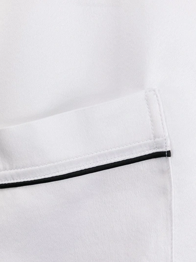 Shop Christopher Kane Sex Embroidered Pajamas In White