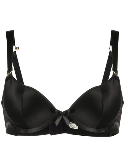 Shop Bordelle Push Up Bra In Black