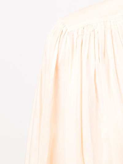 Forte Forte Waist-tied Fitted Robe In Neutrals