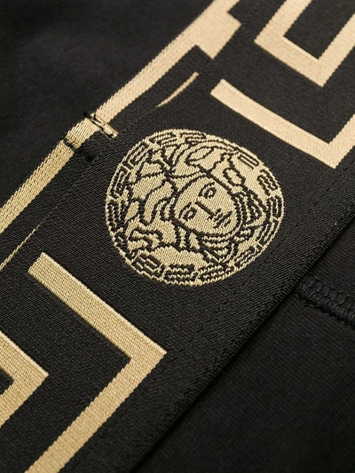 Versace Set Of Two Medusa-head Motif Briefs In Black