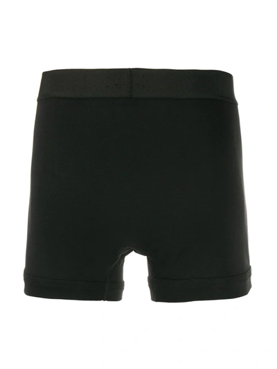 Shop Tom Ford Logo Band Boxers In Black