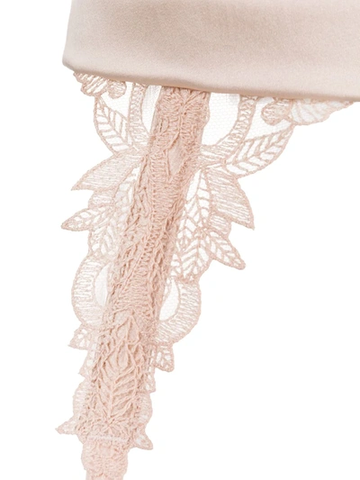 Shop Fleur Of England Dahlia Suspender Belt In Pink