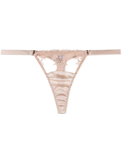 Shop Fleur Of England Dahlia Thong In Pink