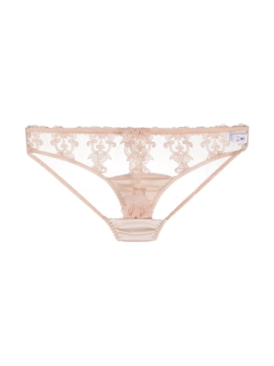 Shop Fleur Of England Dahlia Briefs In Pink