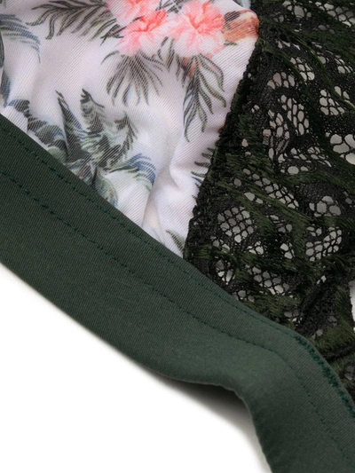 Dolci Follie Zebra Soft Triangle Bra In Black