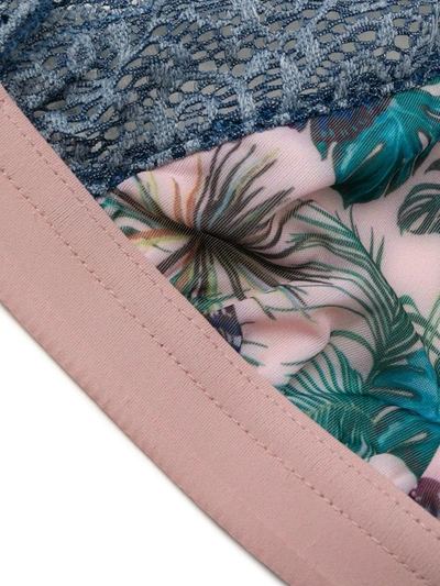 Dolci Follie Butterfly Soft Bra In Blue