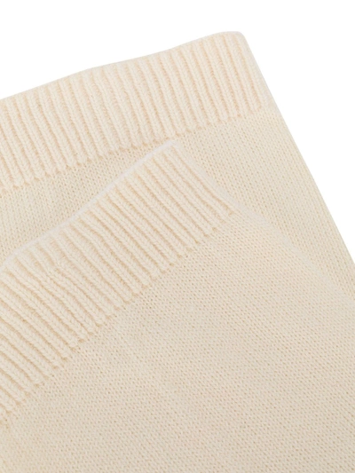 Shop Maison Margiela Tabi Toe Socks In Neutrals